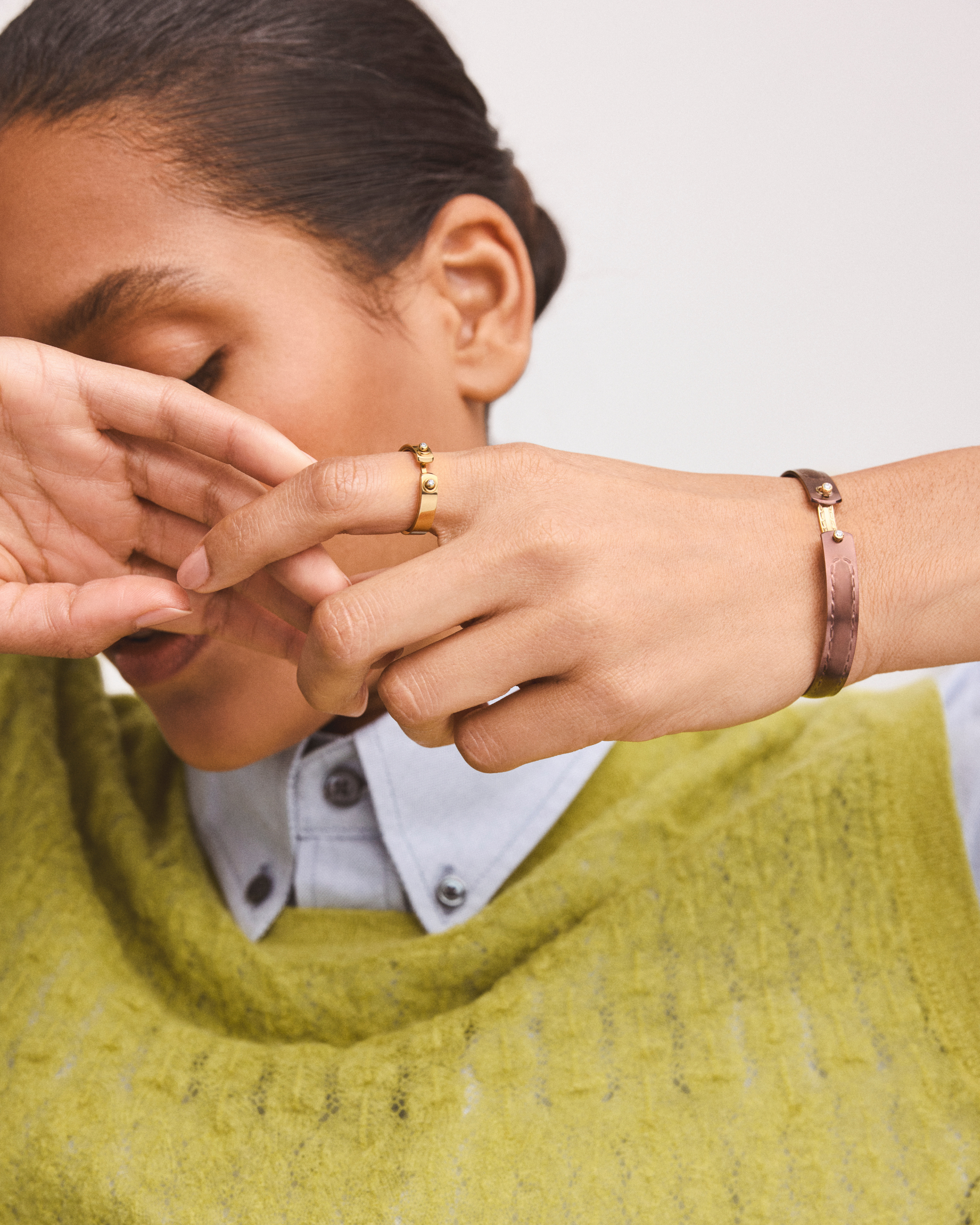 Bague Mood Monday Morning en Or Rose