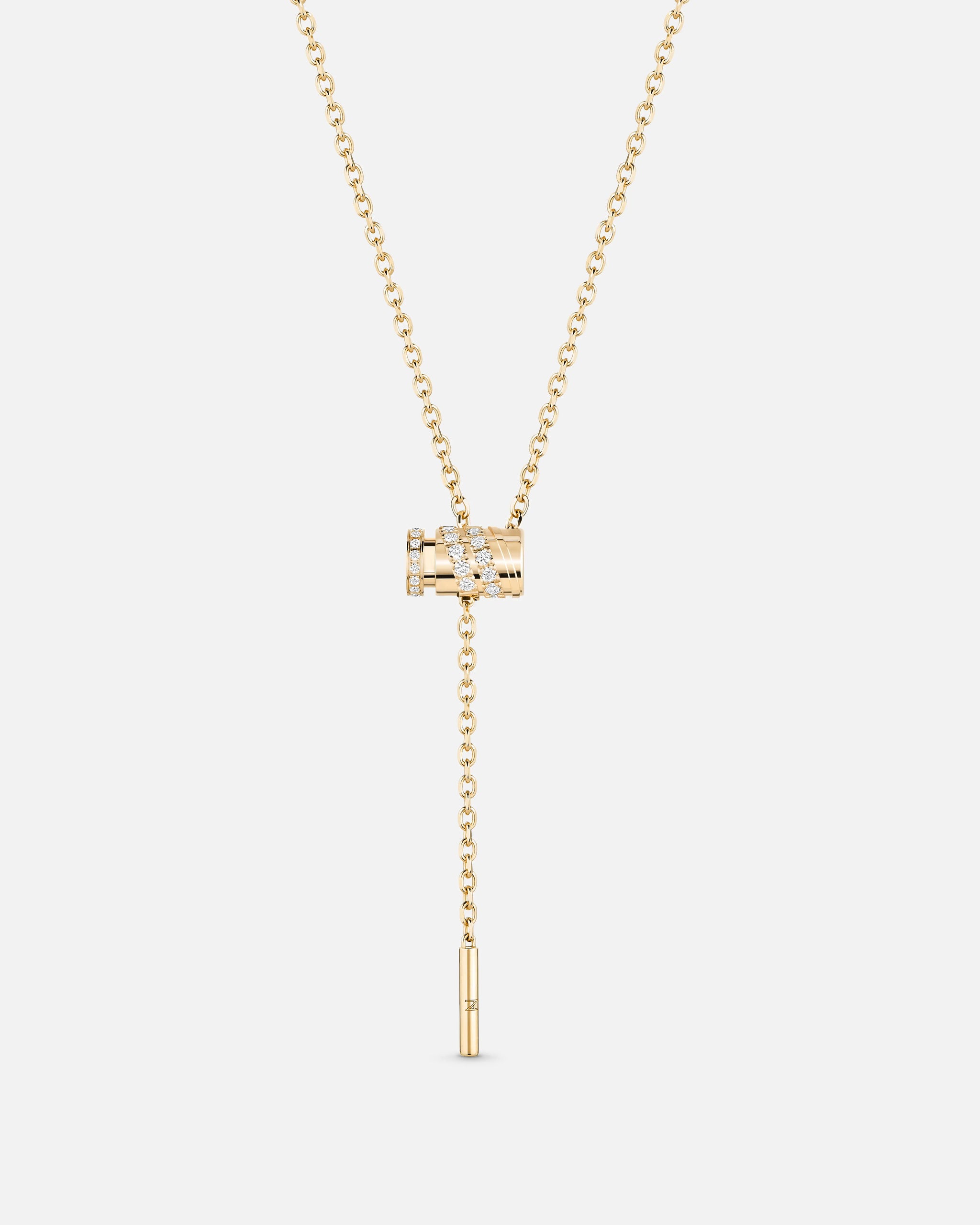 files/Latch-Mini_Necklace_Paved_YG_NH61928.webp - Nouvel Heritage