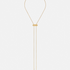 Gold Latch Pendant on GM Chain in Yellow Gold