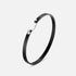 Midnight In Manhattan Mood Bangle in White Gold