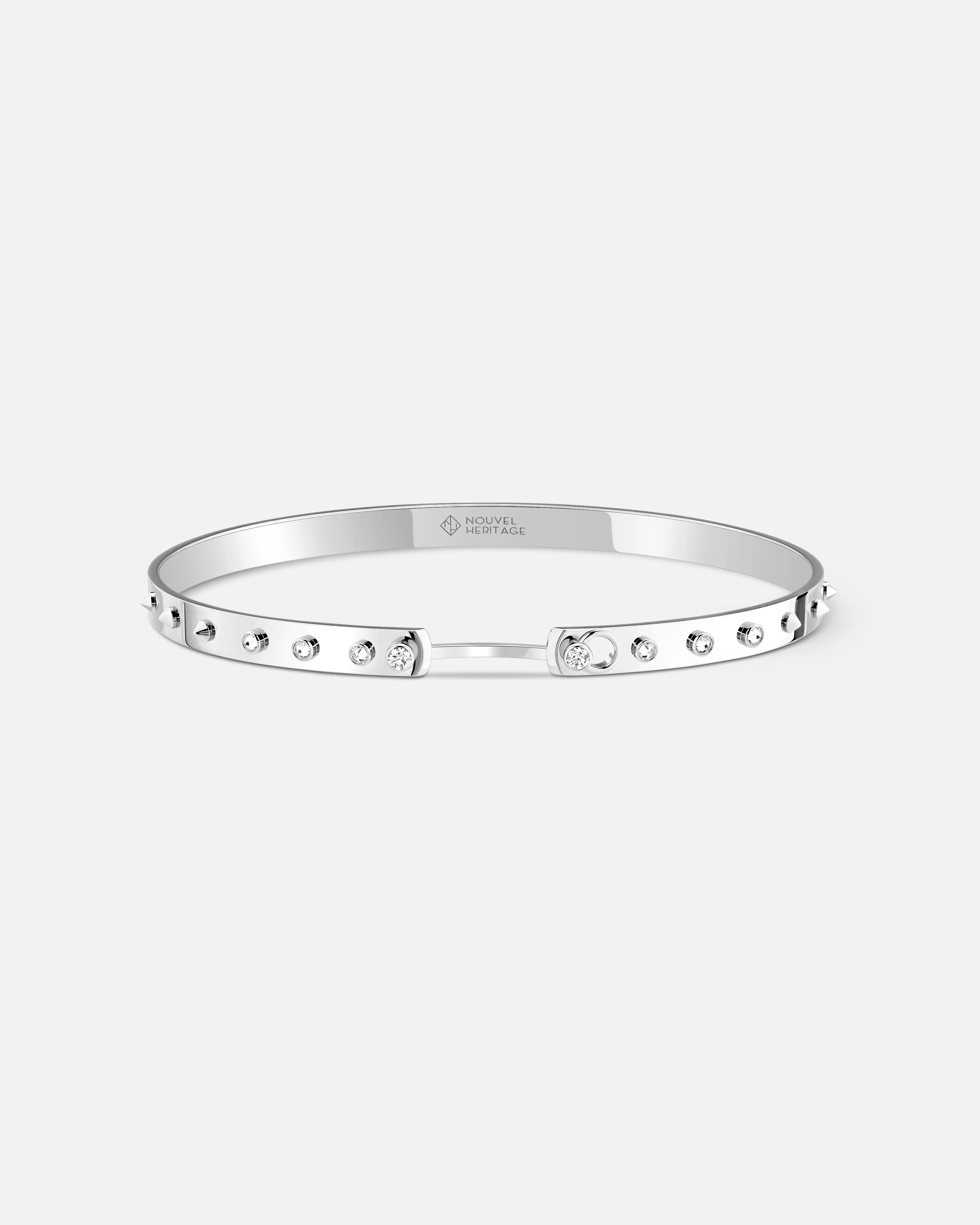 Bracelet Mood Brunch in NY en Or Blanc