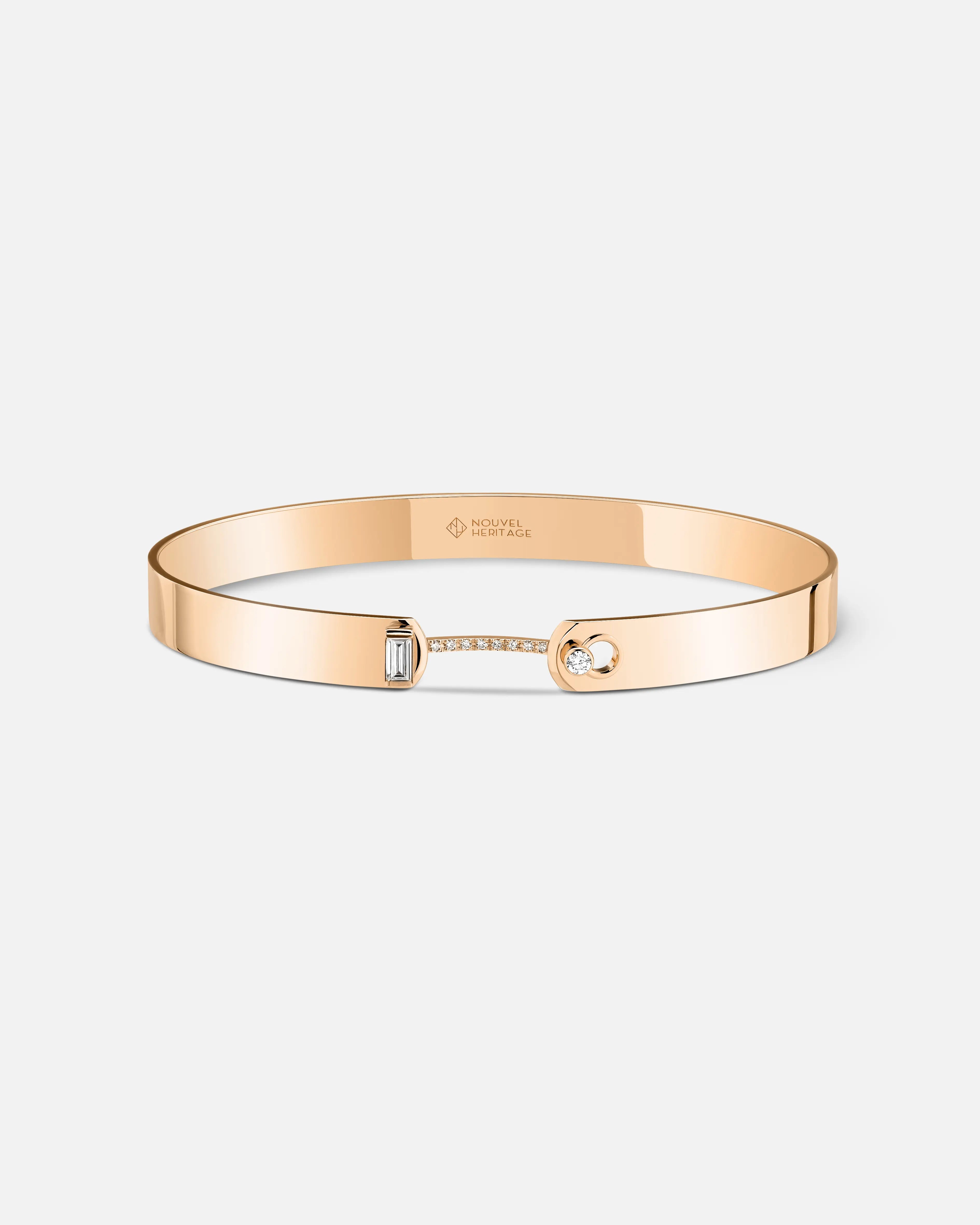 Dinner Date GM Mood Bangle in Rose Gold