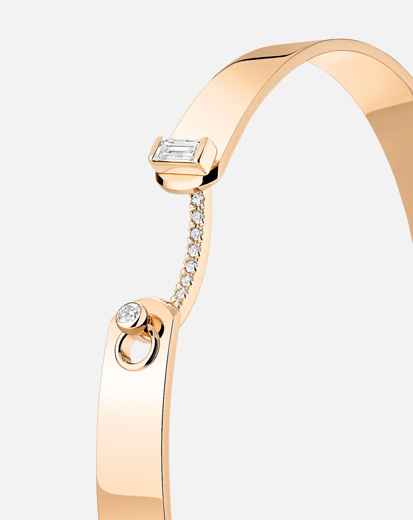 Dinner Date GM Mood Bangle in Rose Gold