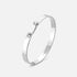 Dinner Date GM Mood Bangle in White Gold
