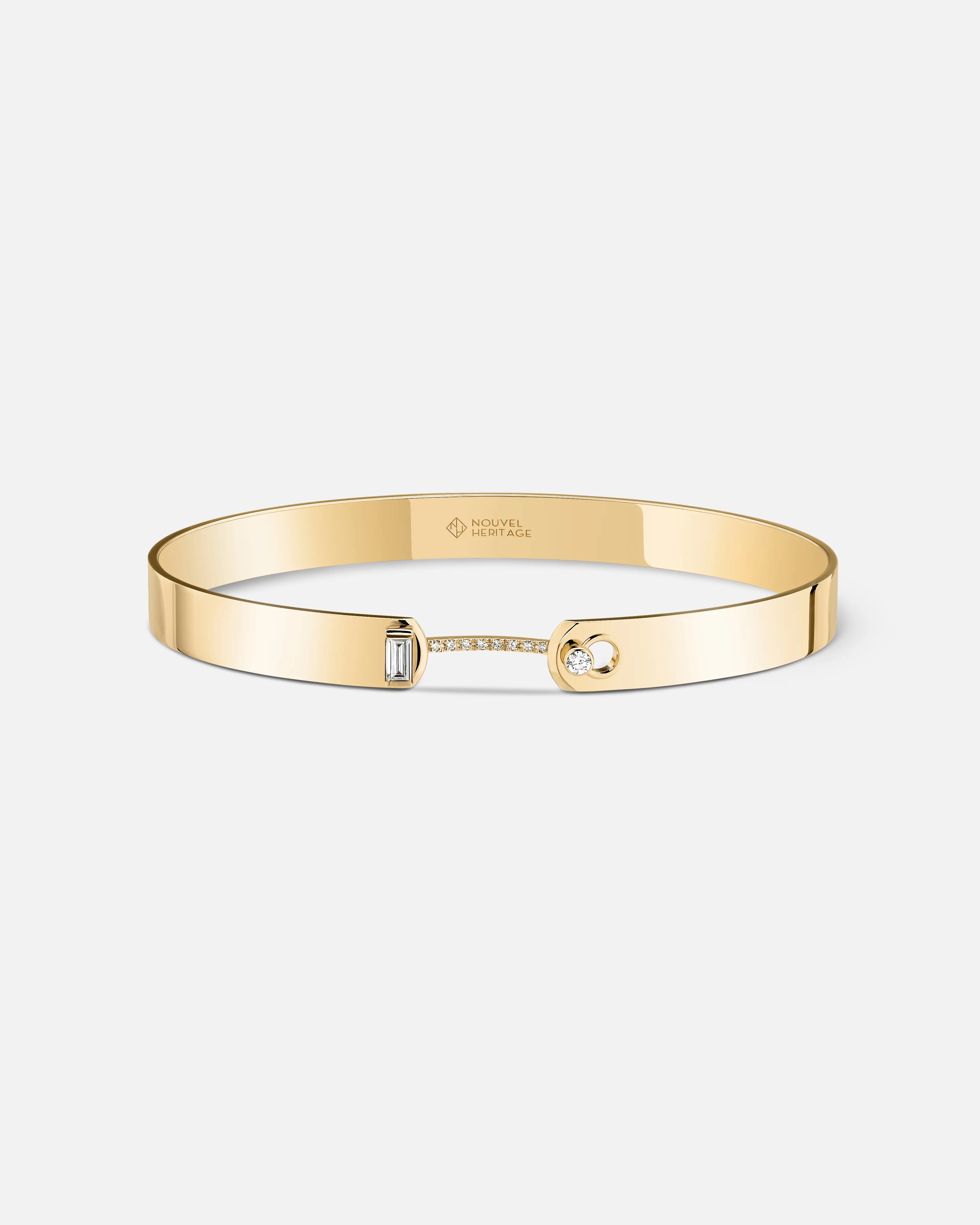 Dinner Date GM Mood Bangle in Yellow Gold