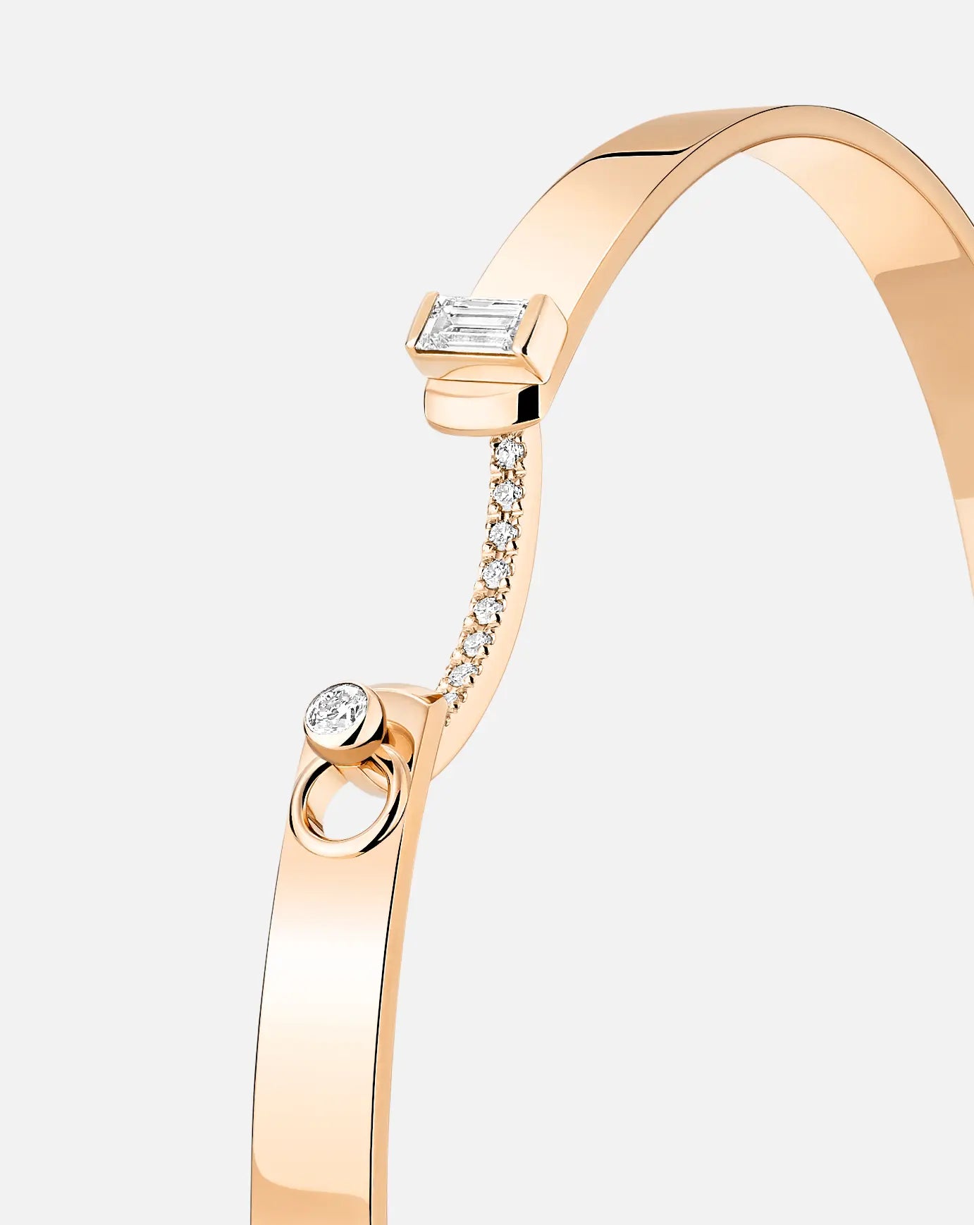 Dinner Date Mood Bangle in Rose Gold