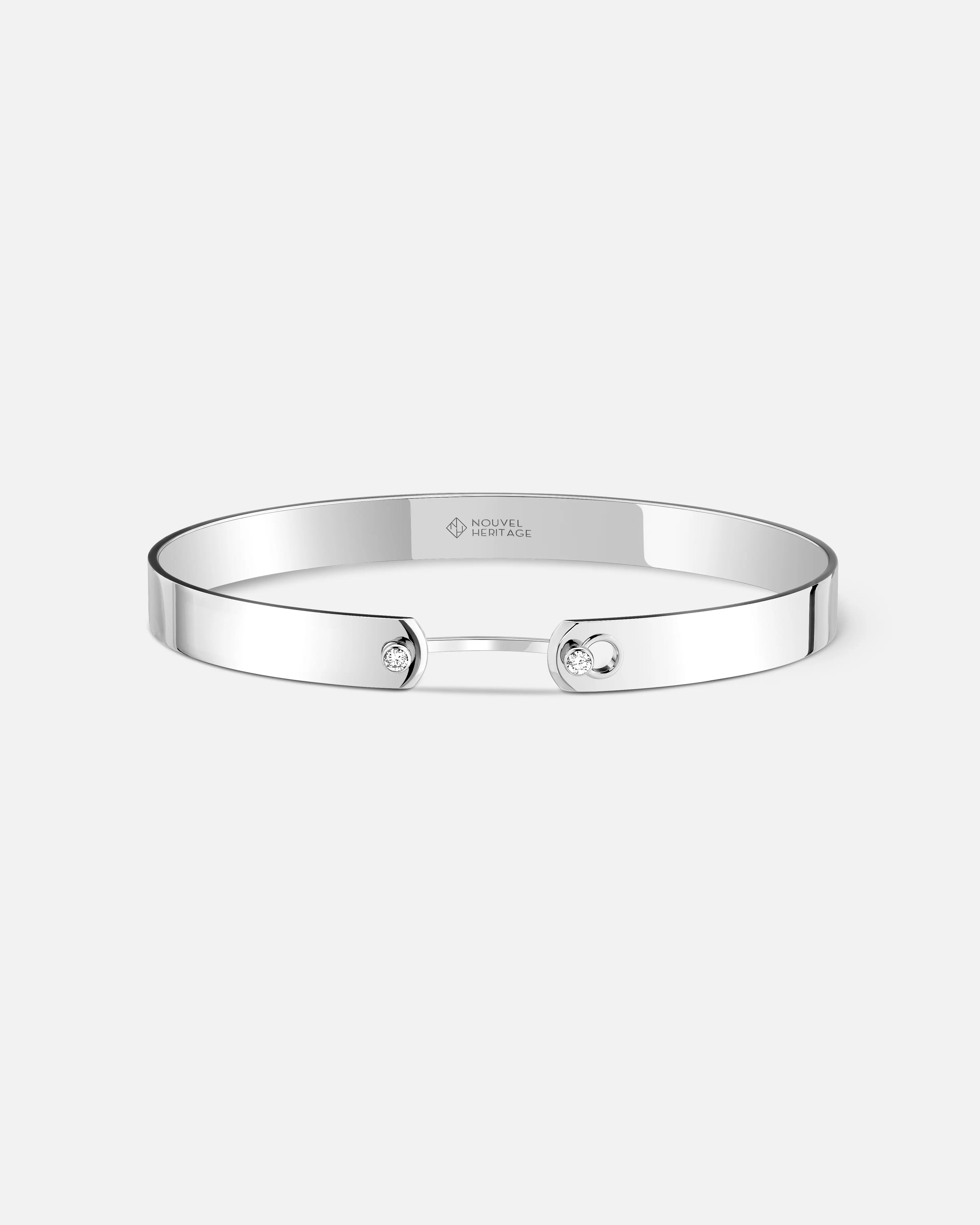 Bracelet Mood Monday Morning GM en Or Blanc