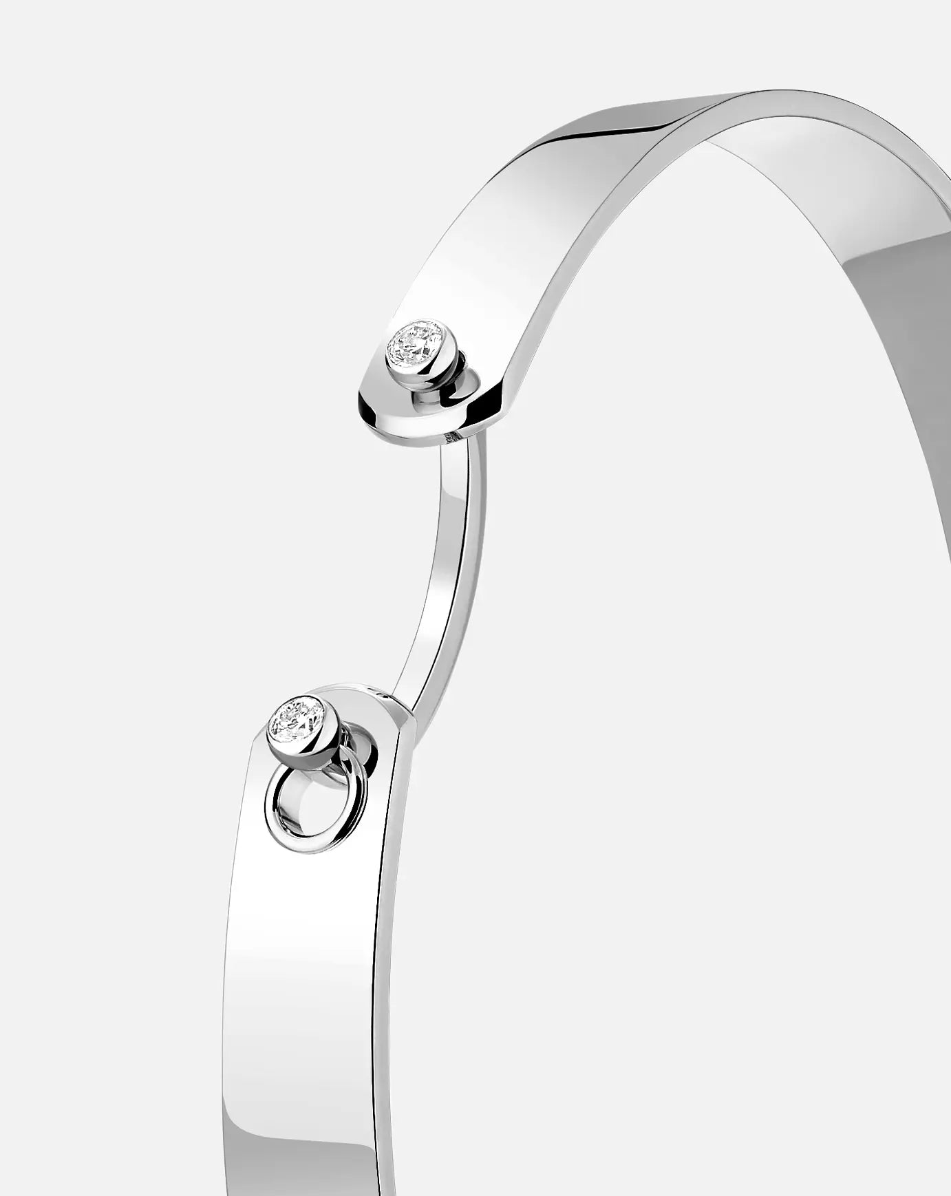 Bracelet Mood Monday Morning GM en Or Blanc