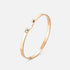 Monday Morning Mood Bangle in Rose Gold