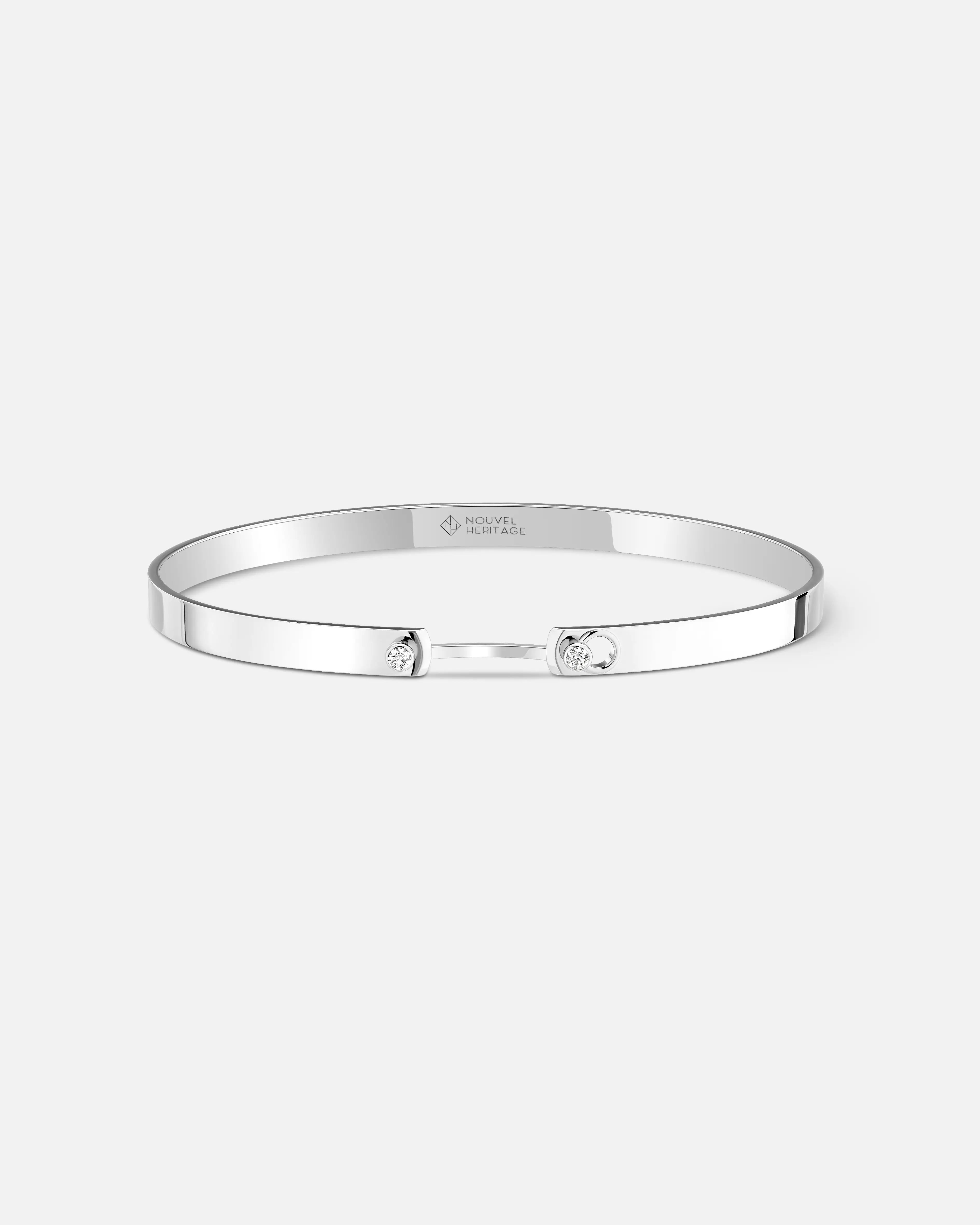 Bracelet Mood Monday Morning en Or Blanc