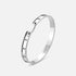 Picnic in Paris Mood Bangle in White Gold