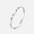 Reverie Mood Bangle in White Gold