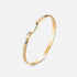 Tuxedo Mood Bangle in Yellow Gold