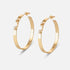 Monday Morning Mood Hoops in Yellow Gold