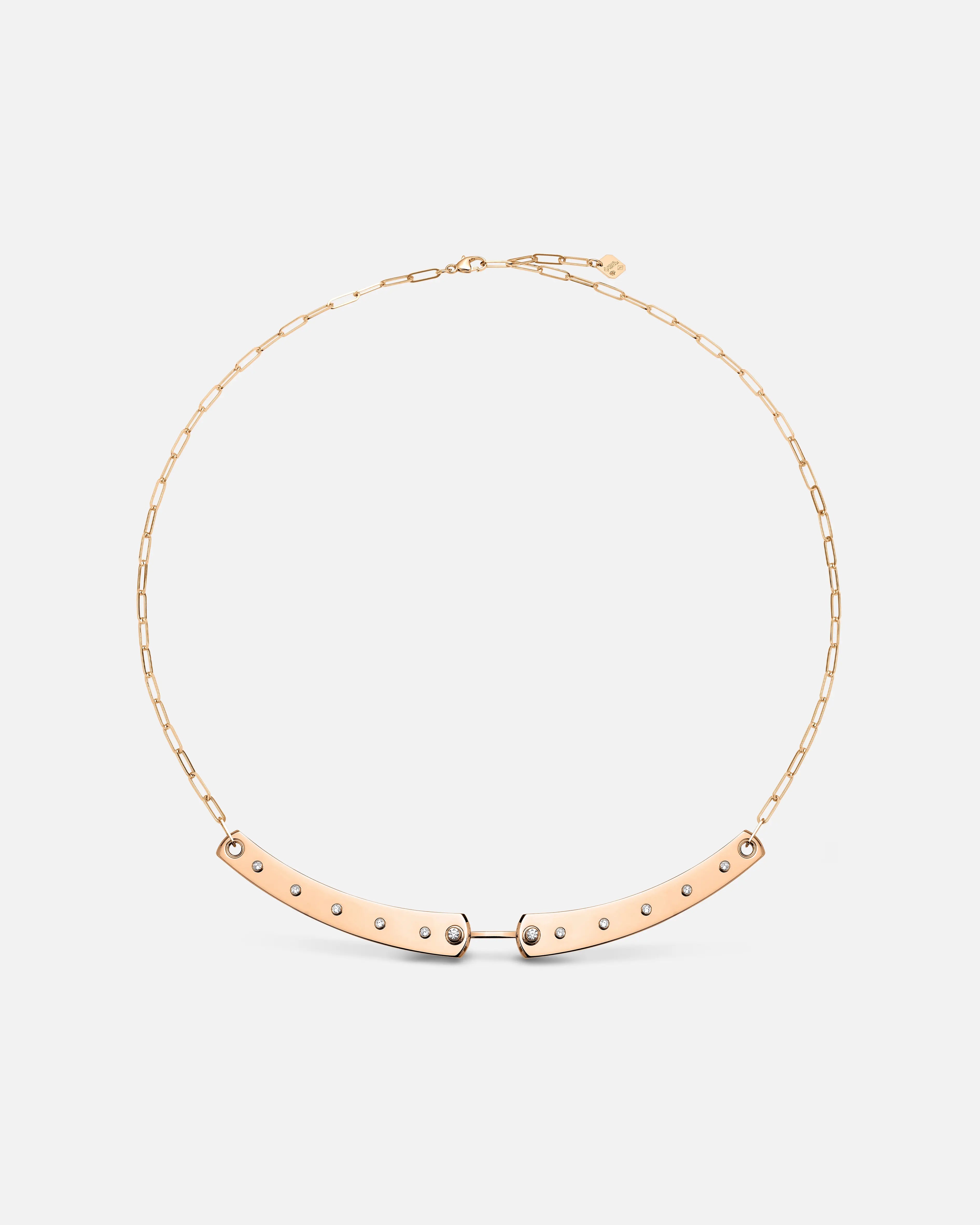 Collier Mood Brunch in NY en Or Rose