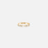 Eternity Tuxedo PM Mood Ring in Yellow Gold