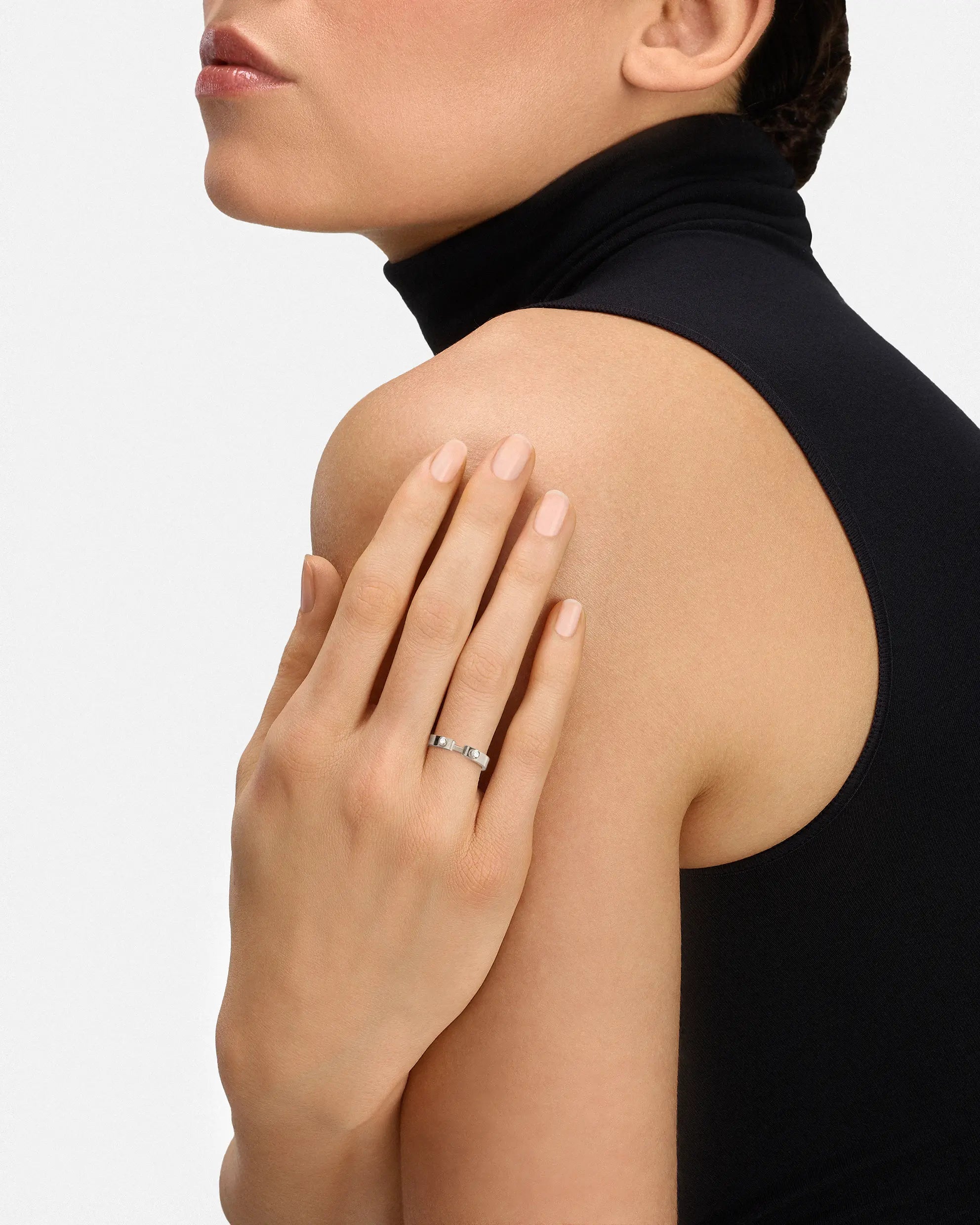 Bague Mood Monday Morning PM en Or Blanc