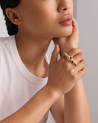 Diamond Try Me Ring in Yellow Gold