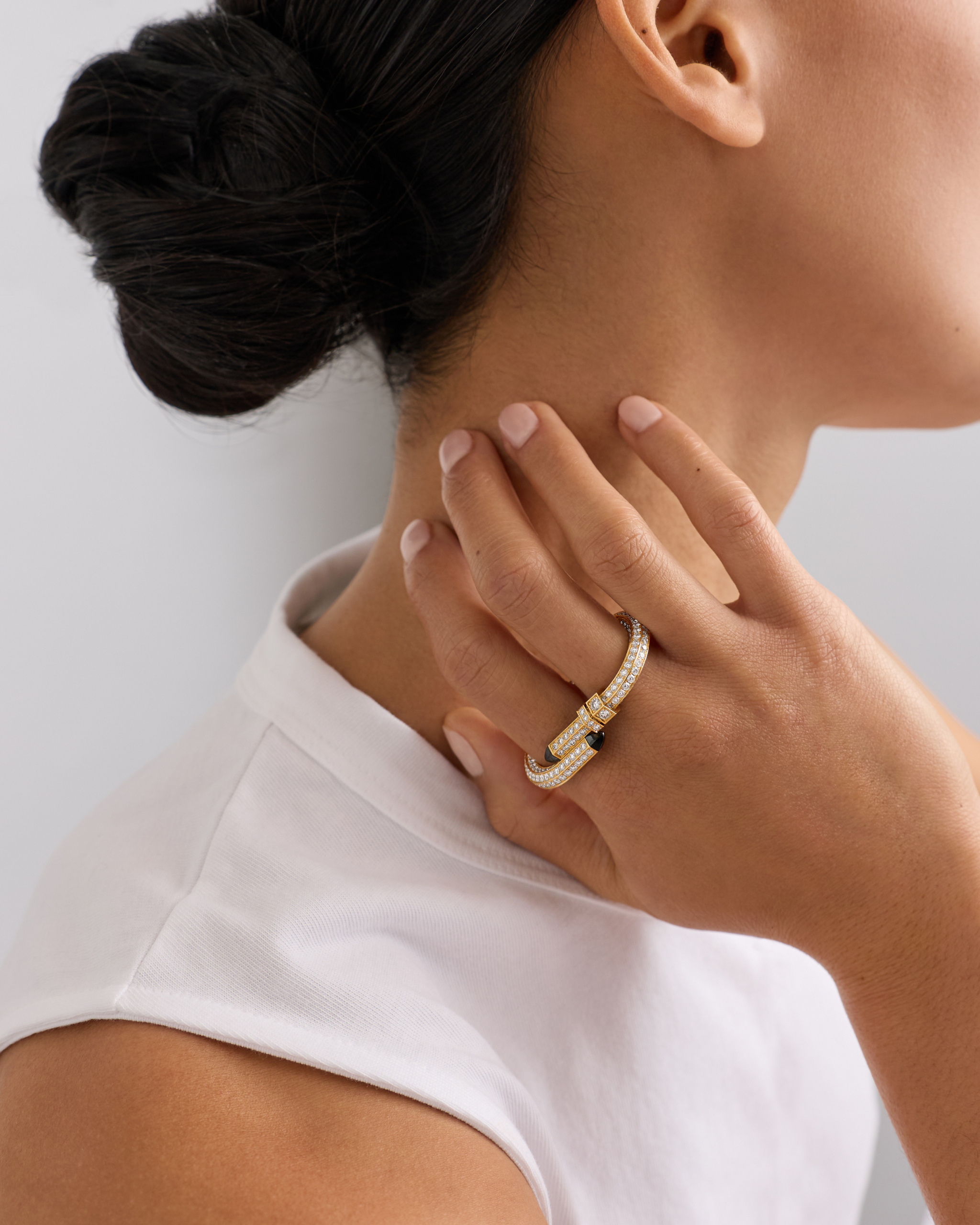 Diamond Try Me Ring in Yellow Gold