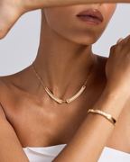 Collier Mood Tuxedo en Or Jaune