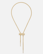 Bloom Medium Latch Pendant in Yellow Gold