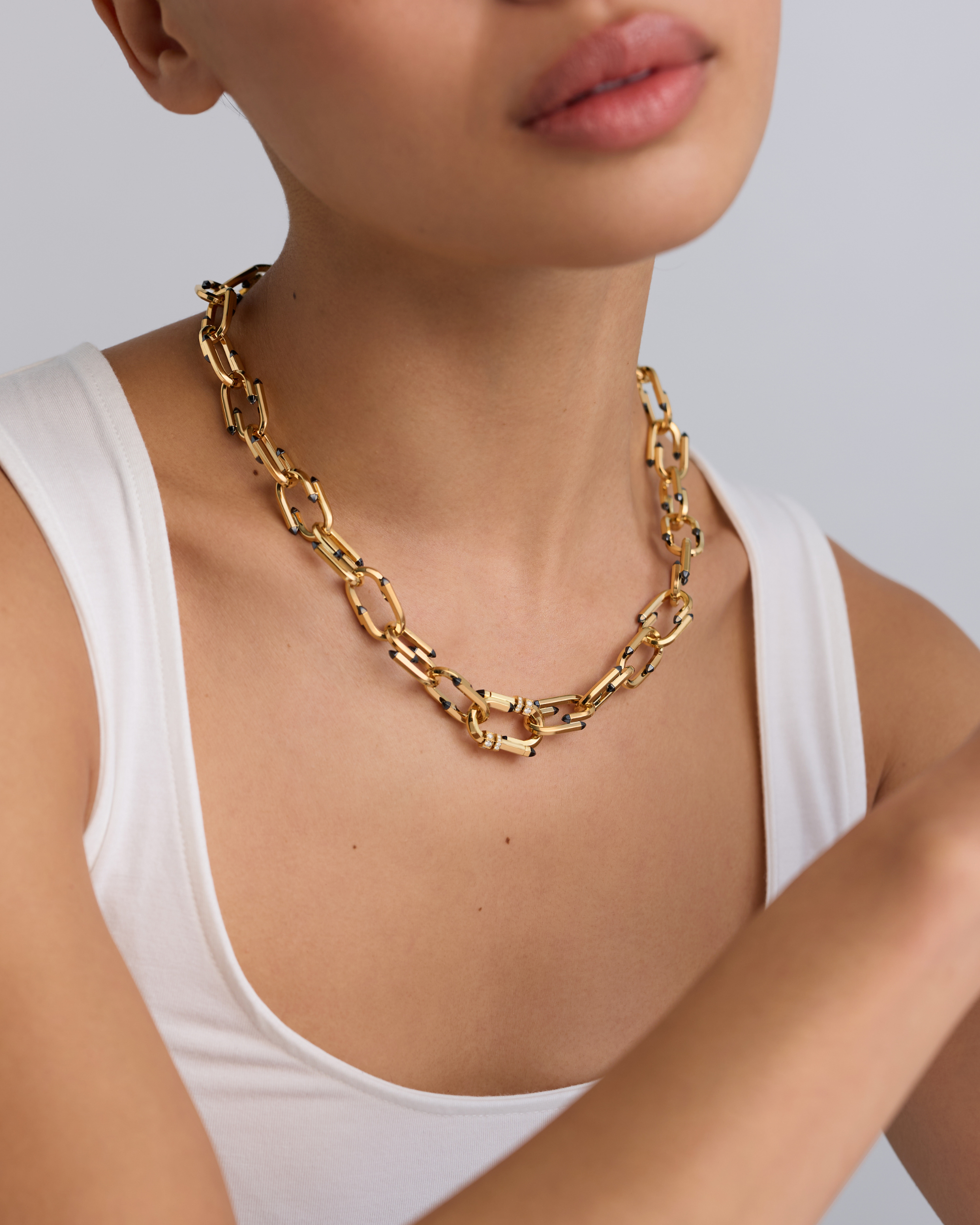 Gold Try Me Necklace in Yellow Gold