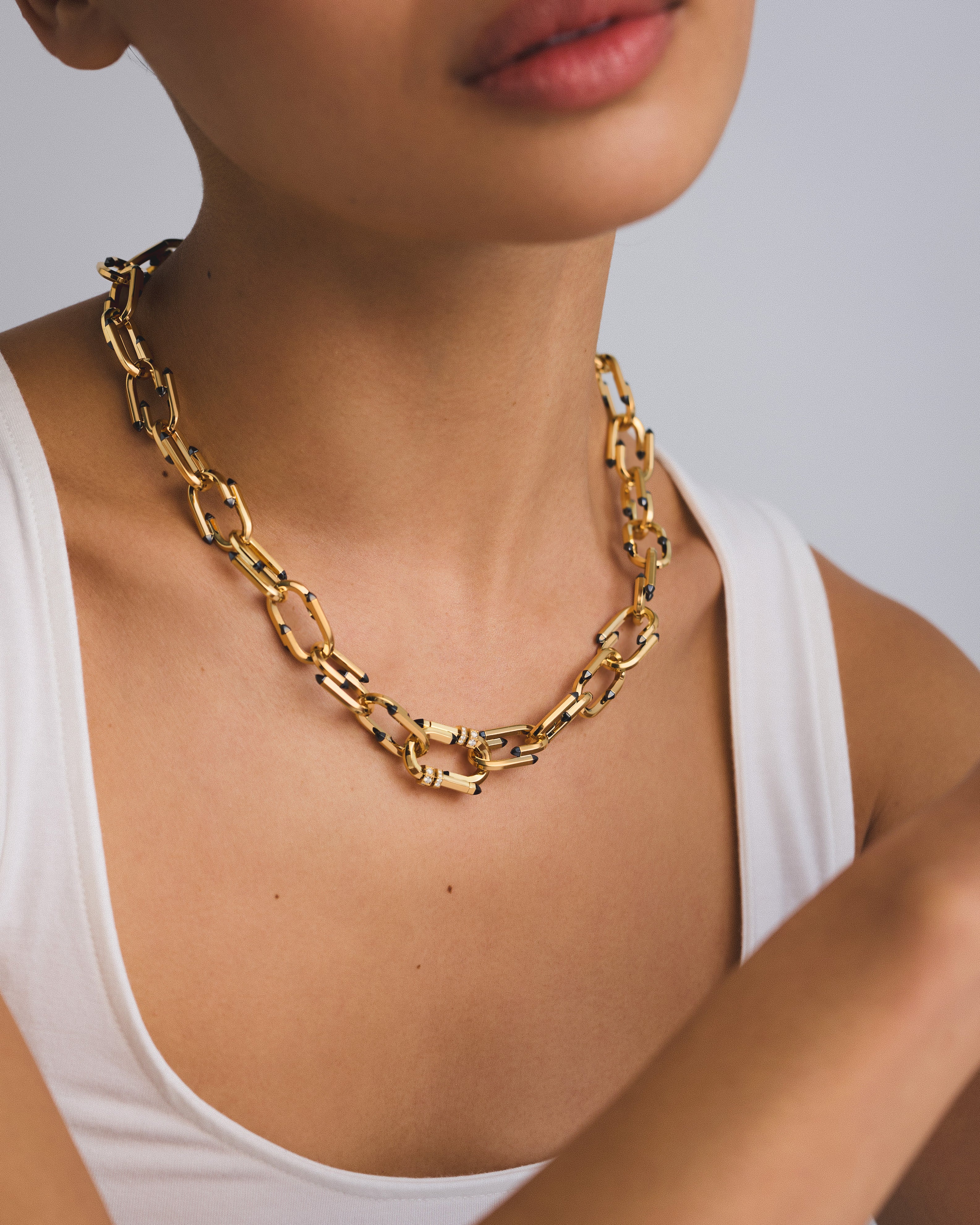 Gold Try Me Necklace in Yellow Gold
