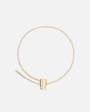 Gold Mini Latch Bracelet in Yellow Gold