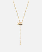 Gold Mini Latch Pendant in Yellow Gold