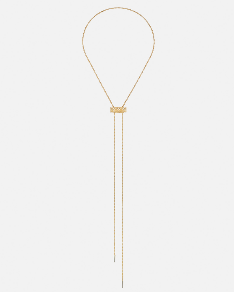 Pendentif Latch Pavé avec chaîne GM
