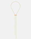 Gold Latch Pendant on GM Chain in Yellow Gold