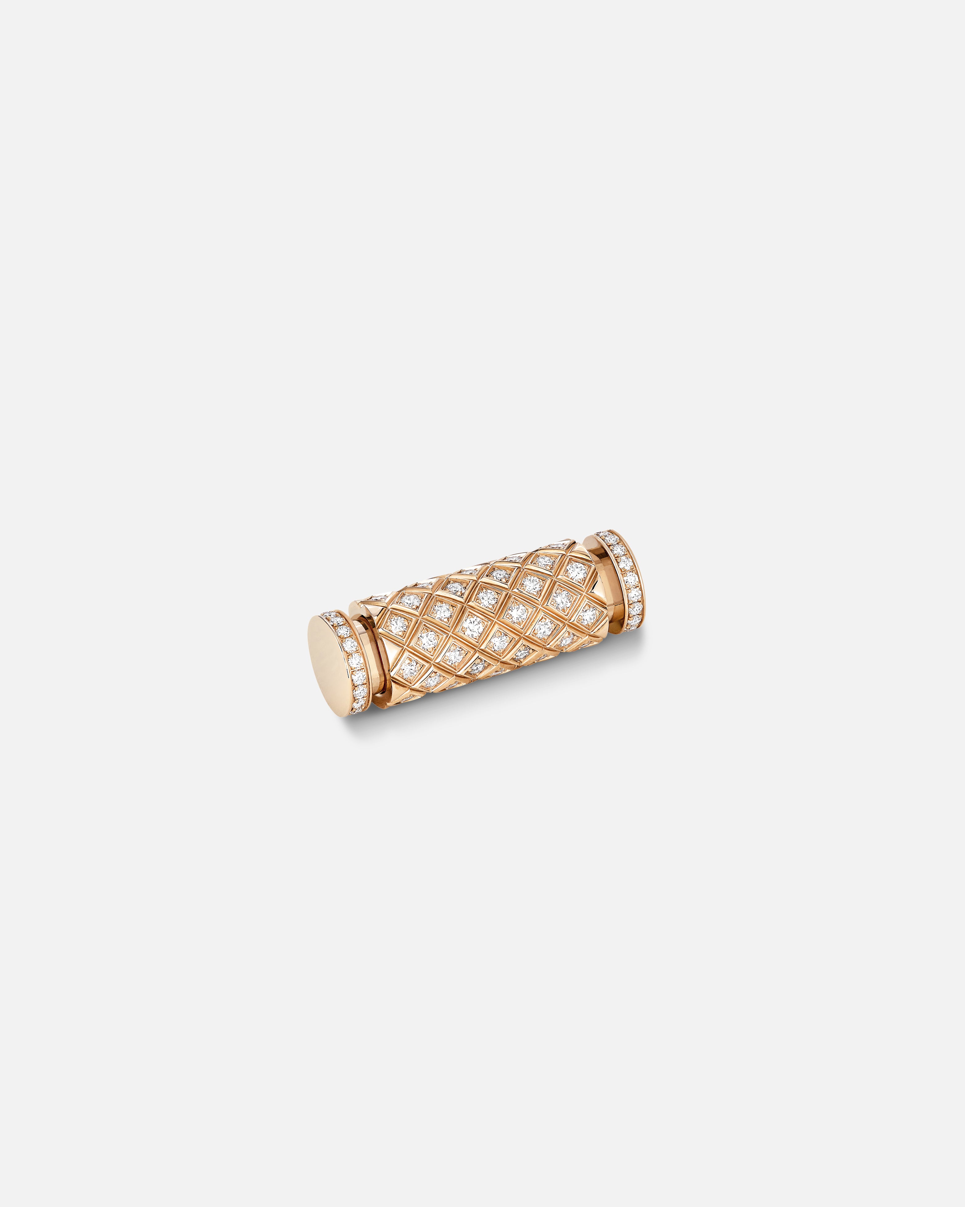 Pendentif Latch Diamant en Or Rose
