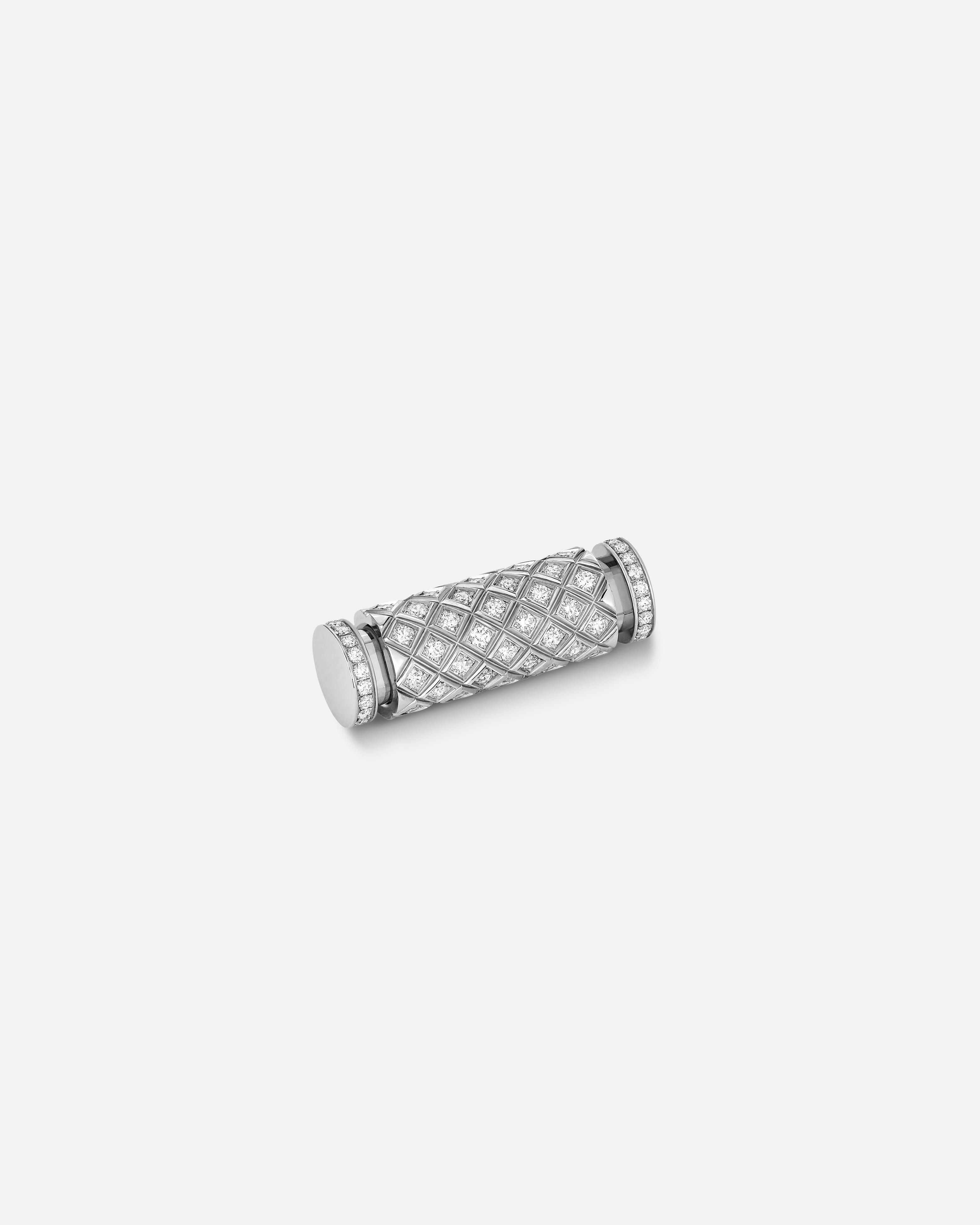 Pendentif Latch Diamant en Or Blanc