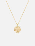 Paris PM Medallion in Yellow Gold