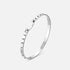 Brunch in NY Mood Bangle in White Gold