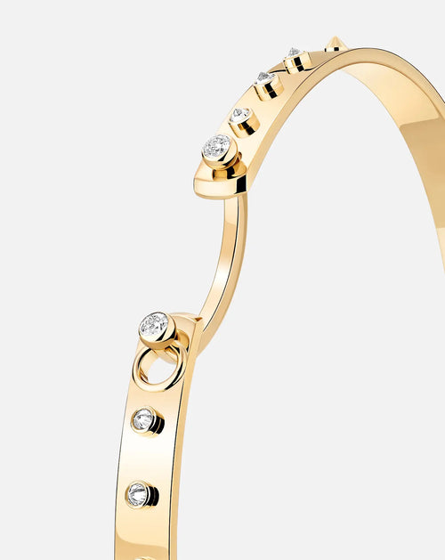 Brunch in NY Mood Bangle in Yellow Gold