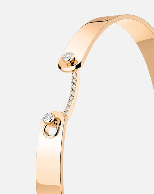 Business Meeting GM Mood Bangle in Rose Gold