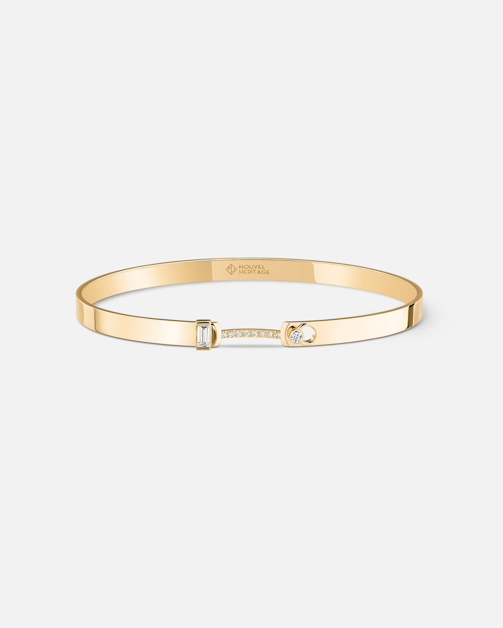 Dinner Date Mood Bangle in Yellow Gold