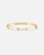 Dinner Date Mood Bangle in Yellow Gold
