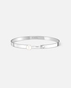 Bracelet Mood Lunch With Mom en Or Blanc