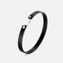 Midnight In Manhattan GM Mood Bangle in White Gold