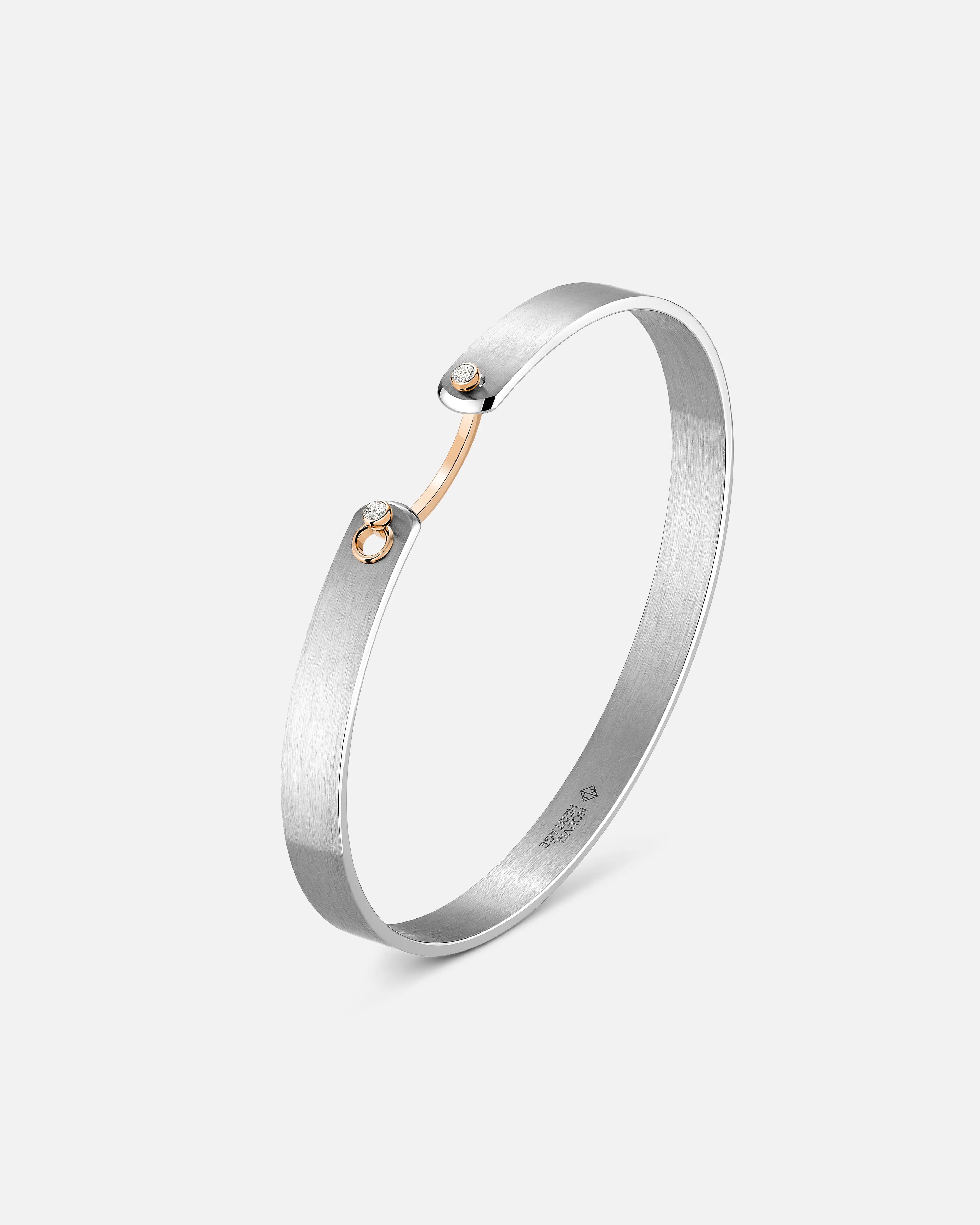 Bracelet Mood Paris From the Sky GM en Or Rose