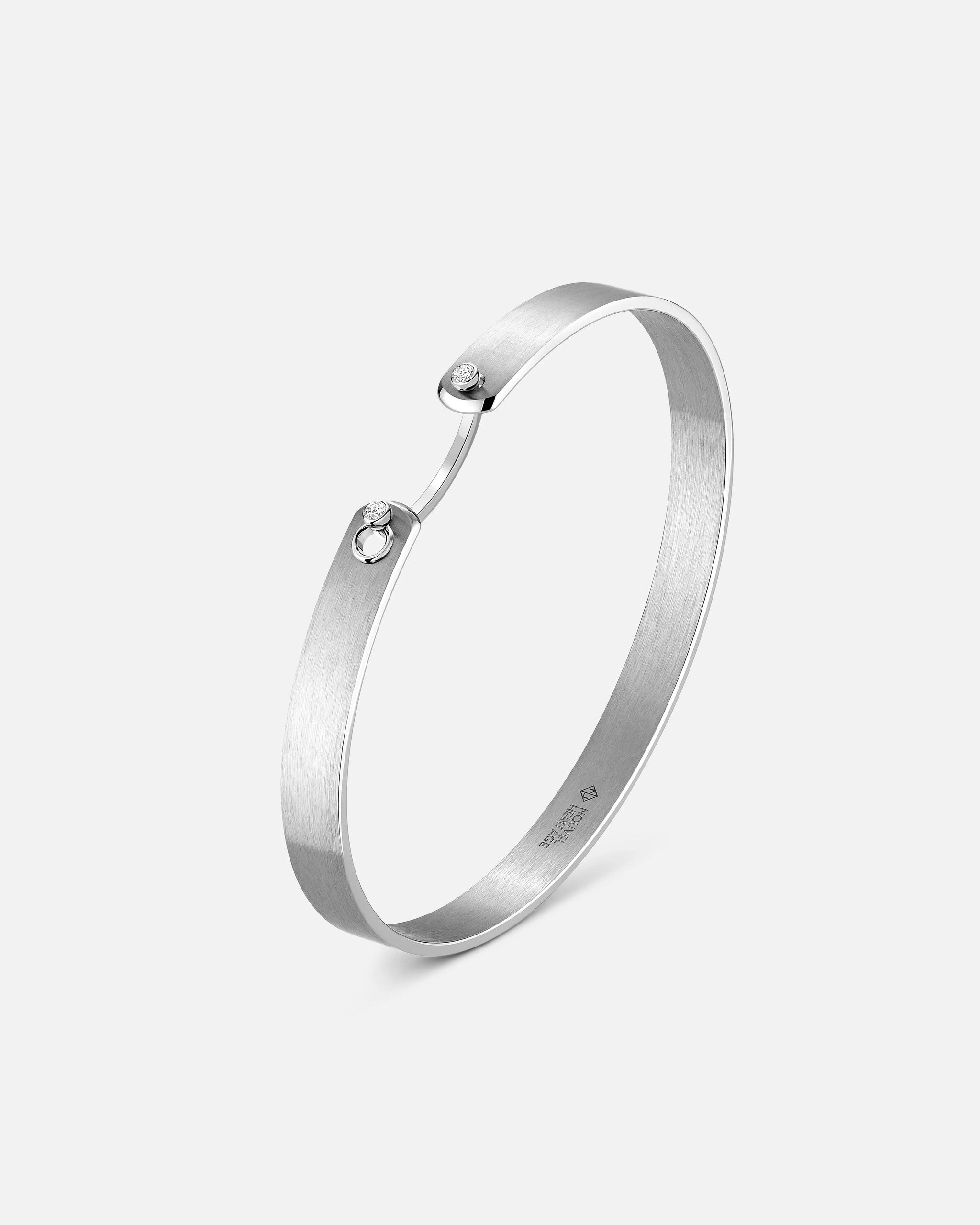 Paris From The Sky GM Mood Bangle in Yellow Gold Nouvel Heritage
