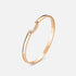 Parisian Stroll Mood Bangle in Rose Gold