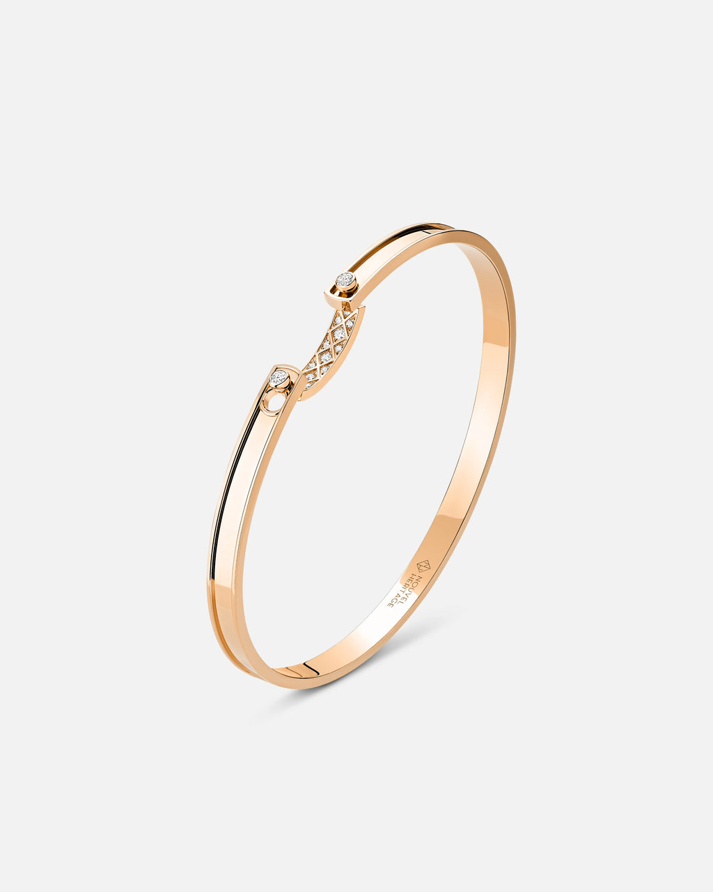 Bracelet Mood Parisian Stroll en Or Rose
