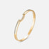 Parisian Stroll Mood Bangle in Yellow Gold
