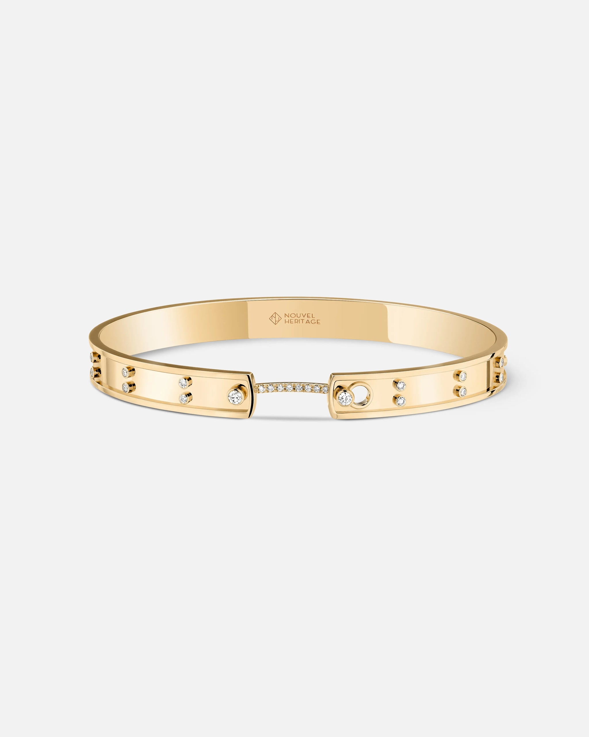 files/Mood_Bangle_Picnic-In-Paris_YG_NH21027_2.webp - Nouvel Heritage