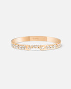 Soirée Mood Bangle in Rose Gold