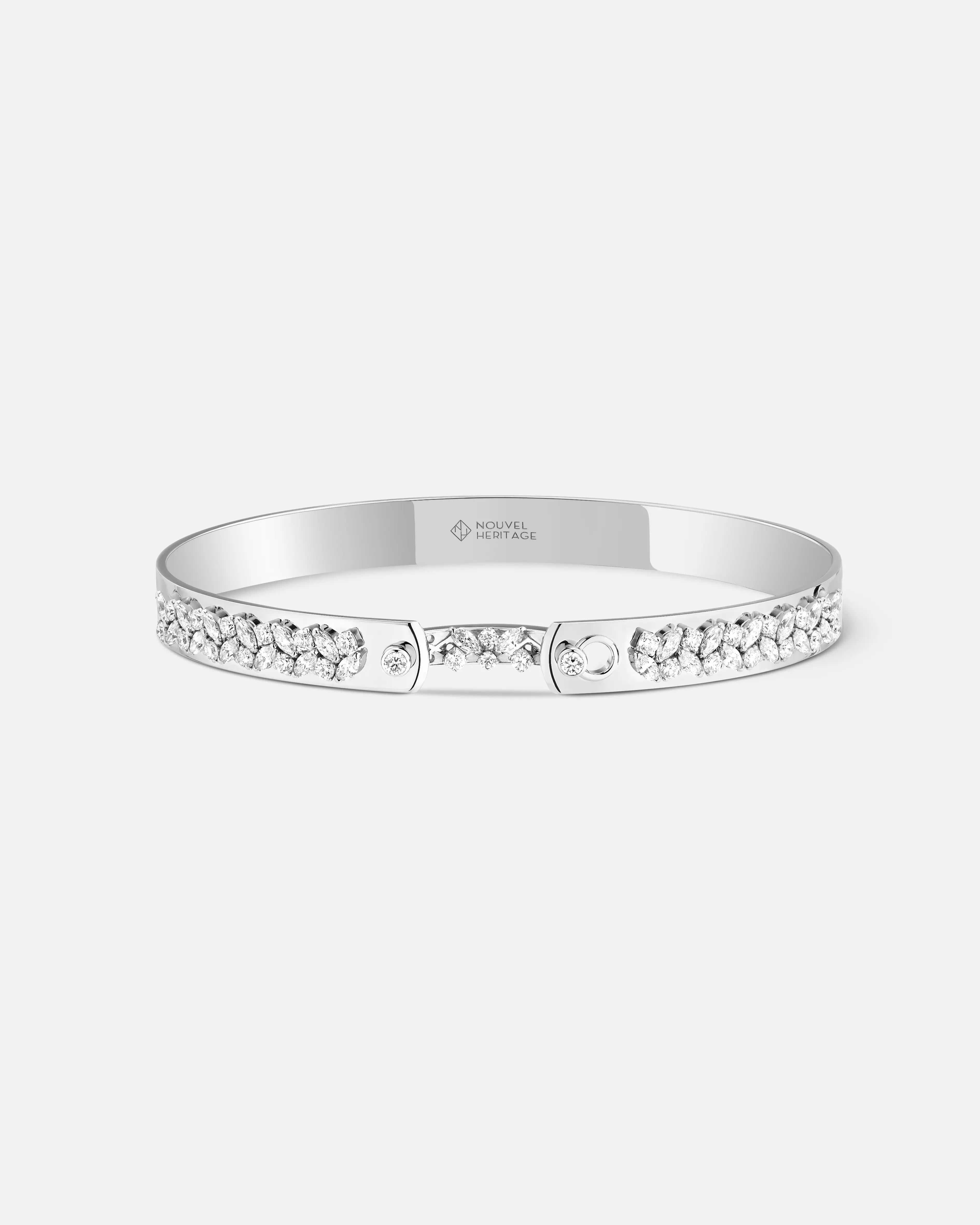 Bracelet Mood Soirée en Or Blanc