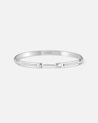 Bracelet Mood Tuxedo en Or Blanc